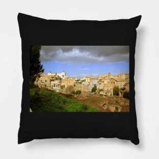 Roman Forum, Rome, Italy Pillow