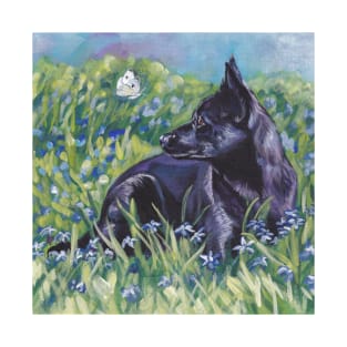 Australian Kelpie Fine Art Painting T-Shirt