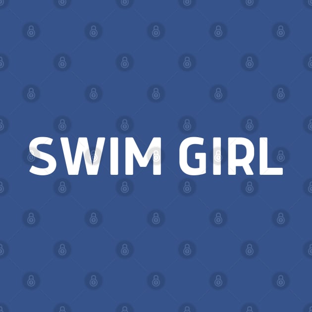 Swim Girl - Swimming by Celestial Mystery