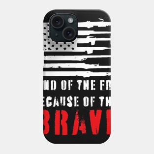 logo because of the brave new Phone Case