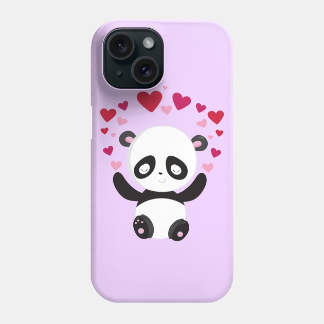 Panda Lover Lover Phone Case by Socity Shop