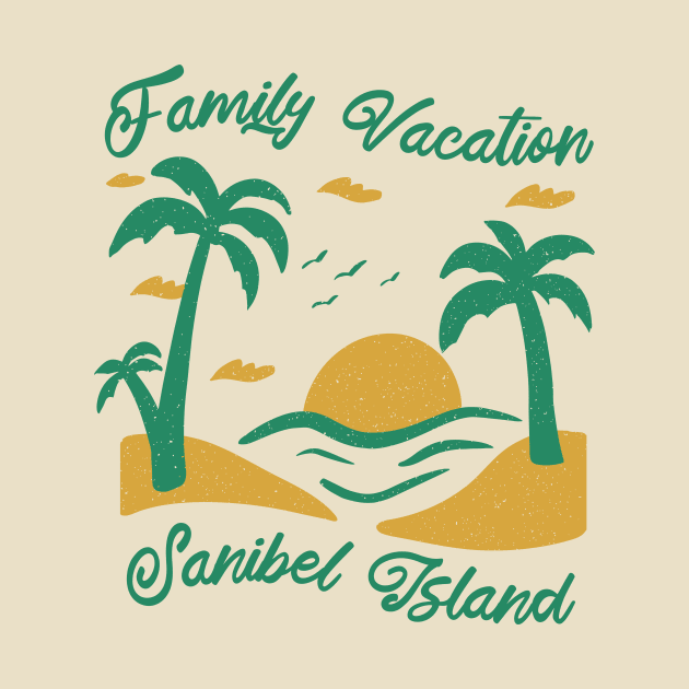 Family Vacation Sanibel Island by SunburstGeo