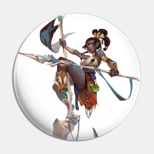 Tribal warrior Pin