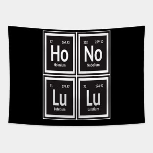 Honolulu City | Periodic Table of Elements Tapestry