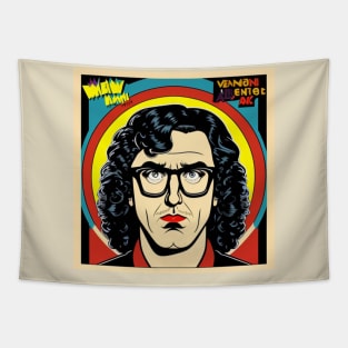 Yankovic Vintage Vinyl Album Cover Art Tapestry