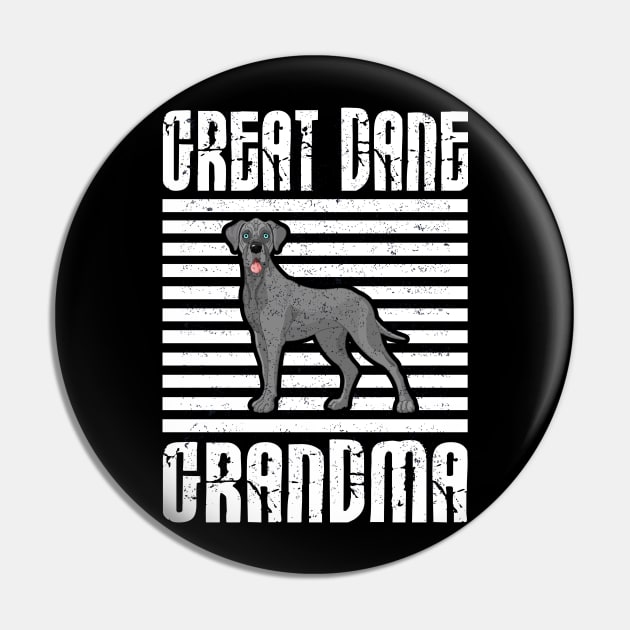 Great Dane Grandma Proud Dogs Pin by aaltadel