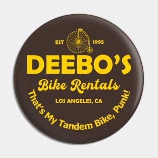 Deebo's Bike Rentals Pin