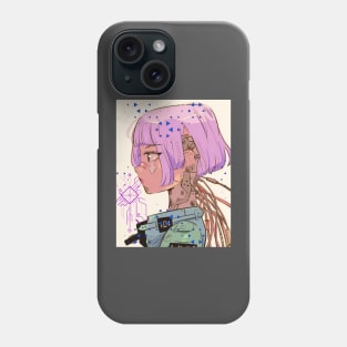 retro futurism Phone Case