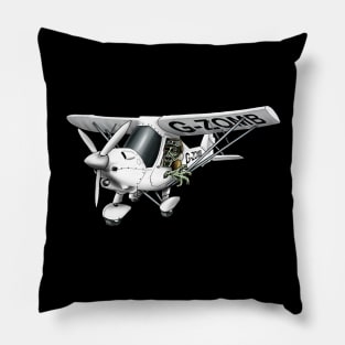 Ikarus C42 Sport Aviation Aircraft Pillow