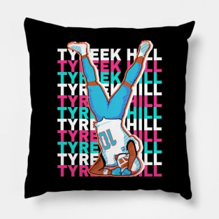 Tyreek Hill 10 stomp the yard celebration Pillow