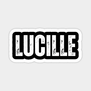 Lucille Name Gift Birthday Holiday Anniversary Magnet