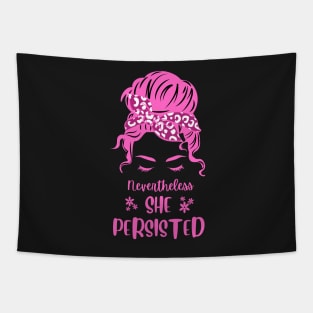 Nevertheless, She Persisted for Women on a Mission Tapestry