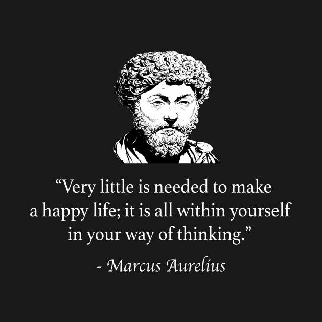 Stoic quote on happiness by StudiousStoic