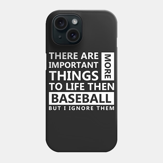 Baseball Love Phone Case by Skymann