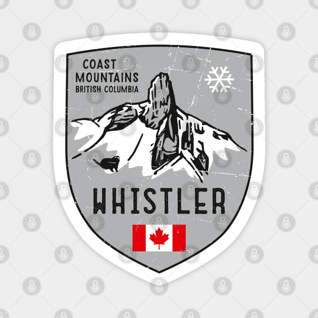 Emblem Whistler Magnet by posay