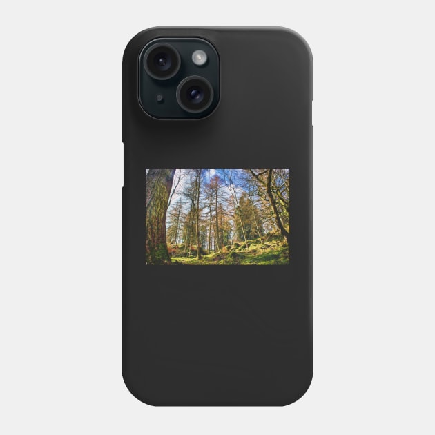 Into the Forest Phone Case by InspiraImage