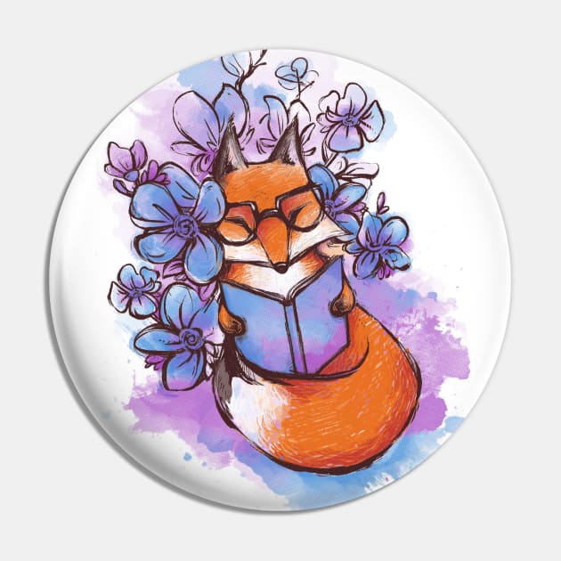 Fox, Books and Spring! Pin by rikolaa