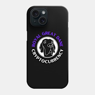 Royal Great Dane Cryptocurrency Phone Case