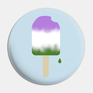 One Proud Popsicle - GQ Pride Flavor Pin