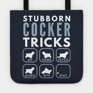 Stubborn Cocker Spaniel Tricks - Dog Training Tote