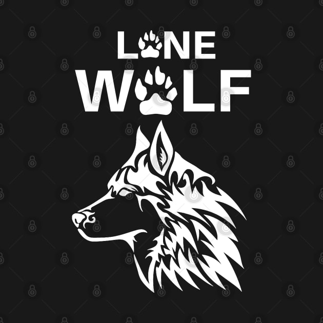 Lone Wolf - abstract by RIVEofficial