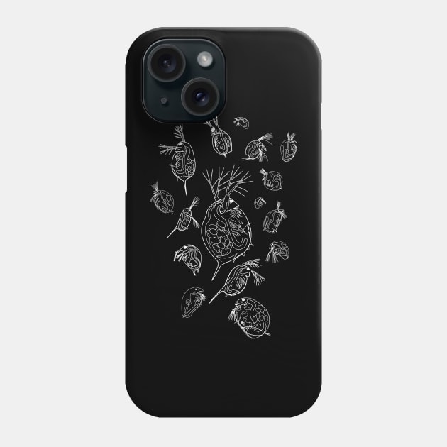 Cladocera Swarm Phone Case by DashingGecko