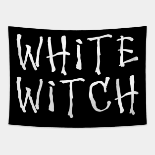 Wiccan Occult Satanic Witchcraft White Witch Tapestry