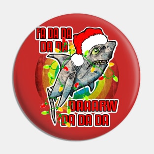 Christmas Shark Fa Da Da Pin