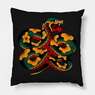 Coiled Snake Pillow