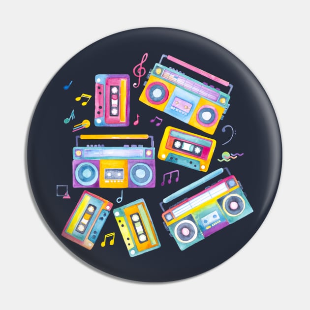 Day Time Disco Pin by Gingerlique