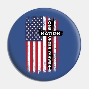 One Nation Under Yahweh Pin