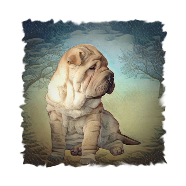 Chinese Shar Pei Puppy by PhotoArts