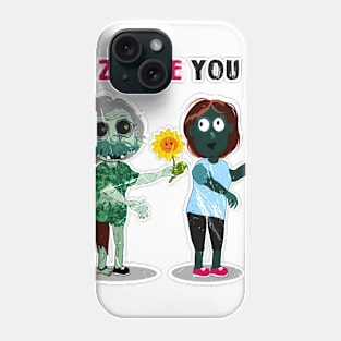 I zomve you Phone Case