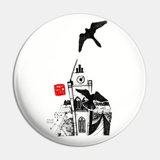 Urban Wildlife - Falcon Pin