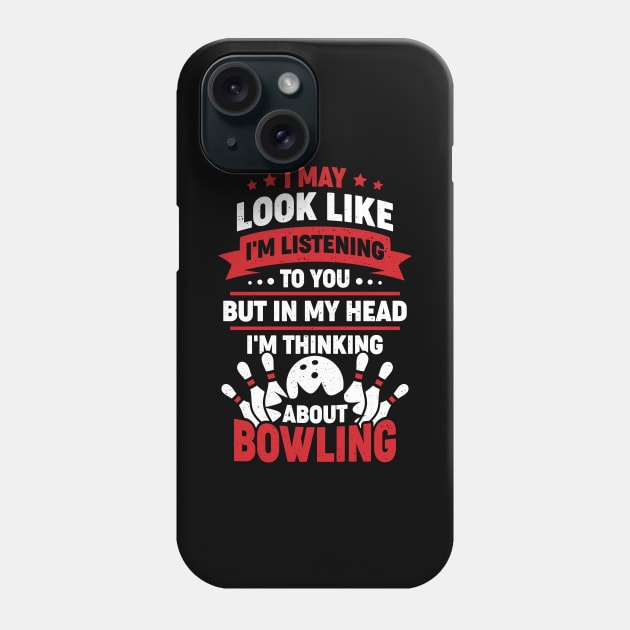 Funny Bowling Player Sport Bowler Gift Phone Case by Dolde08