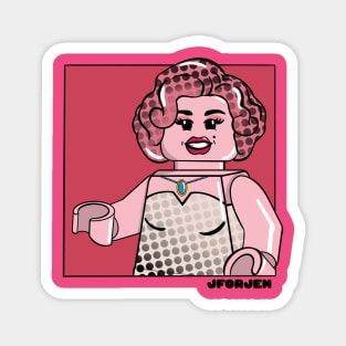 Pink Marilyn Monlego Magnet