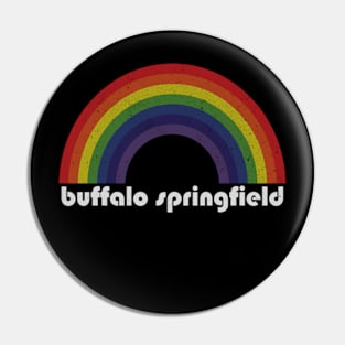 Buffalo Springfield | Rainbow Vintage Pin