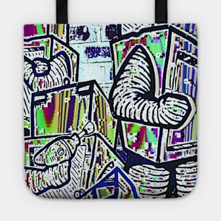 Punk Robots 3 Tote