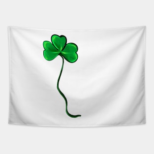 The best Irish gift ideas 2024 Clover green three leaf clovers shamrock Tapestry