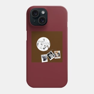 MOON PHOTO CAT Phone Case