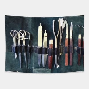 Doctors - Surgical Instruments Circa Civil War Tapestry