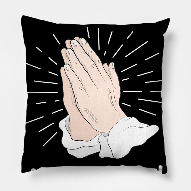 Praying For Maryland Pillow by blakelan128