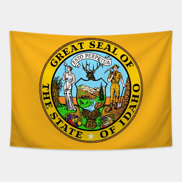 State of Idaho Tapestry by Comshop