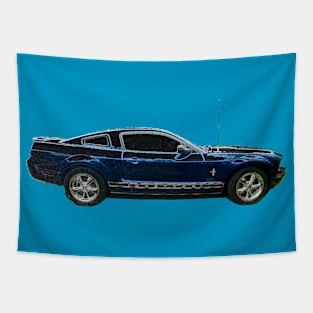 America's Steed, Blue Tapestry
