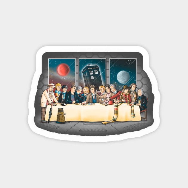 Doctor dinner Magnet by Cromanart