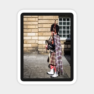 Bagpipe Player Magnet