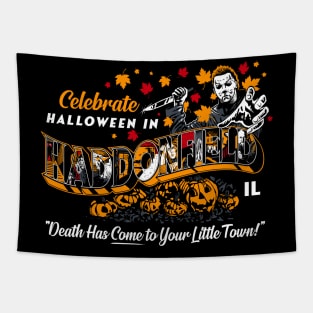 Slasher postcards - Haddonfield Tapestry