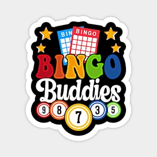 Bingo Buddies T shirt For Women Magnet