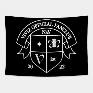 VIVZ official fanclub badge (white) Tapestry