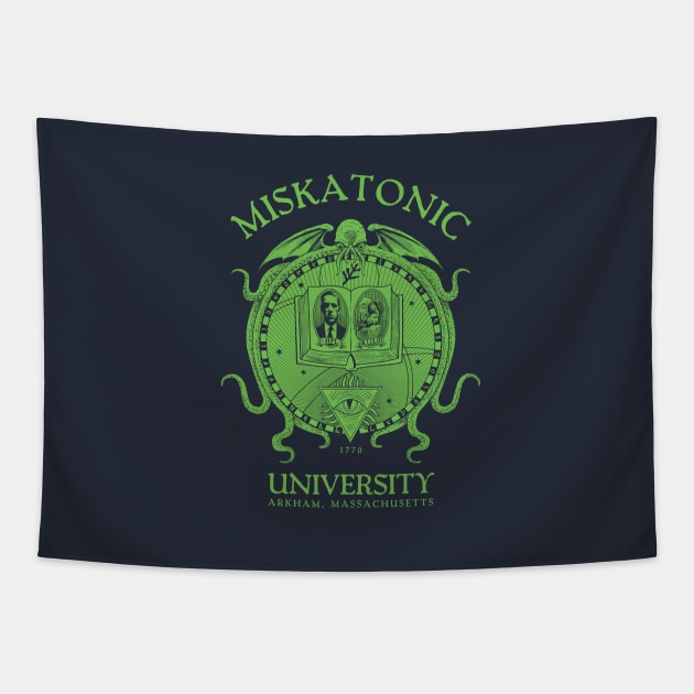 Miskatonic University Tapestry by pavstudio